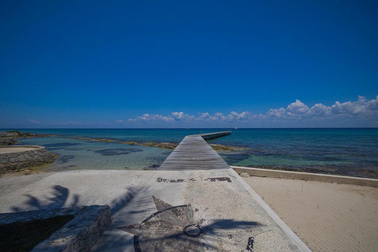 The Queen Of Cozumel Beach House -Luxury Beachfront Villa- Million Dollars View Buitenkant foto